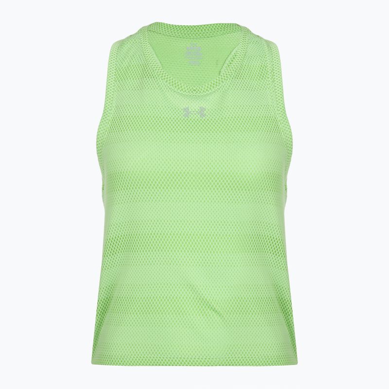 Damen-Laufshirt Under Armour Velociti Singlet lumos lime/white