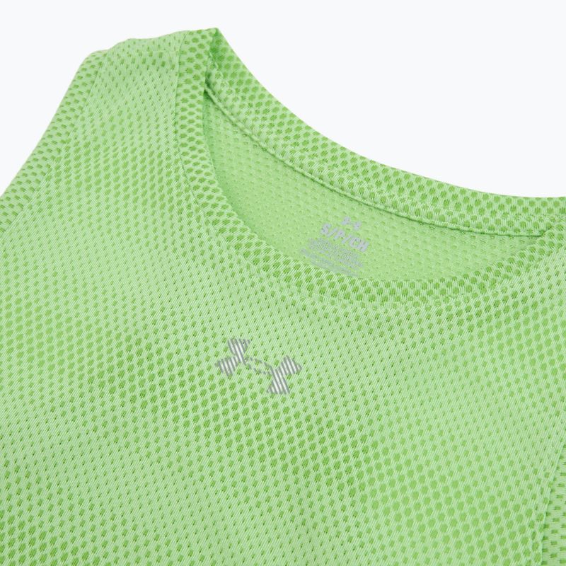 Damen-Laufshirt Under Armour Velociti Singlet lumos lime/white 3