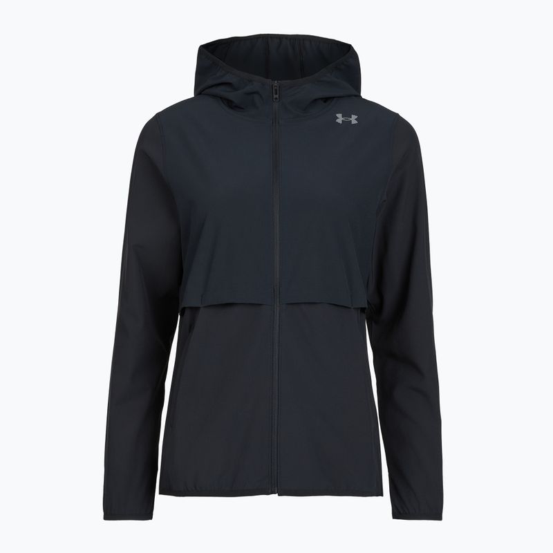 Damen-Laufjacke Under Armour Velociti Pro Storm black/black/metallic silver