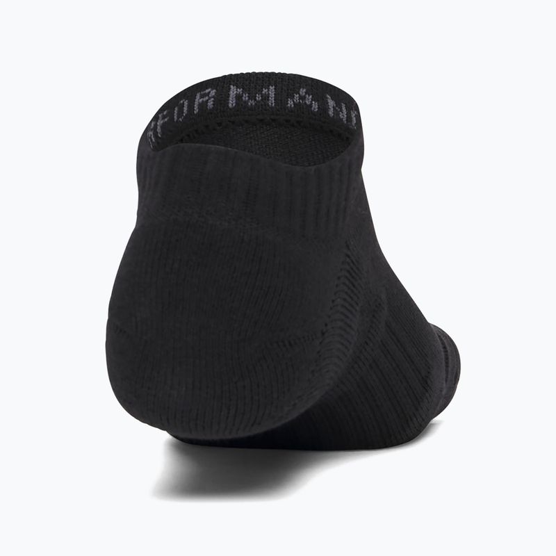Herrensocken Under Armour Performance Cotton NS 3 Paar ultimate black/ultimate black/white 3
