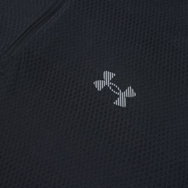 Herren-Laufpullover Under Armour Velociti 1/4 Zip black/black/metallic silver 3
