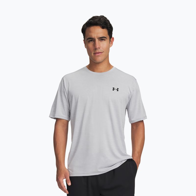 Trainings-T-Shirt Herren Under Armour Tech Vent halo gray/ultimate black