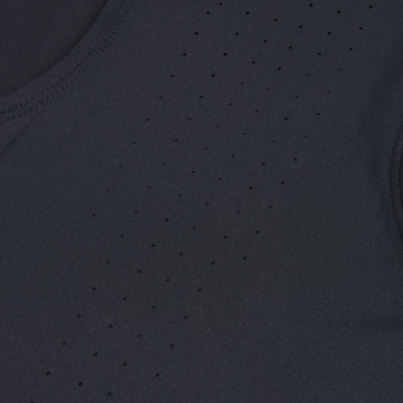 Under Armour Velociti Pro Singlet Herren Laufshirt black/black/metallic silver 4