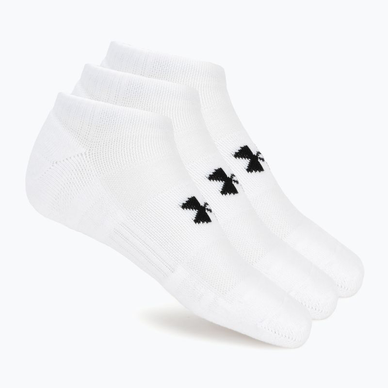 Herrensocken Under Armour Performance Cotton NS 3 Paar white/white/ultimate black 4
