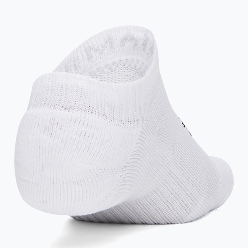 Herren­socken Under Armour Performance Cotton NS 3 pack white/steel/steel 3