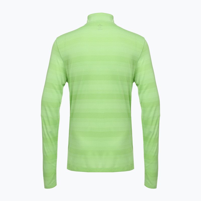 Herren-Laufpullover Under Armour Velociti 1/4 Zip lumos lime/white 2