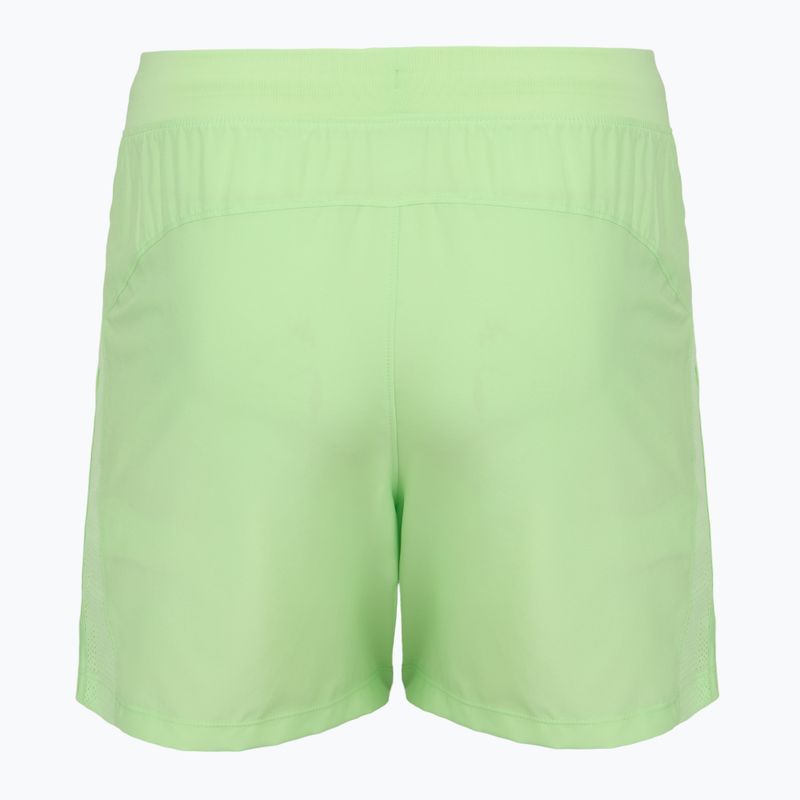 Laufshorts für Herren Under Armour Launch 5" lumos lime/white 2