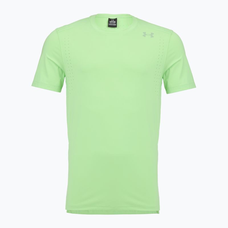Herren-Laufshirt Under Armour Velociti Pro lumos lime/white