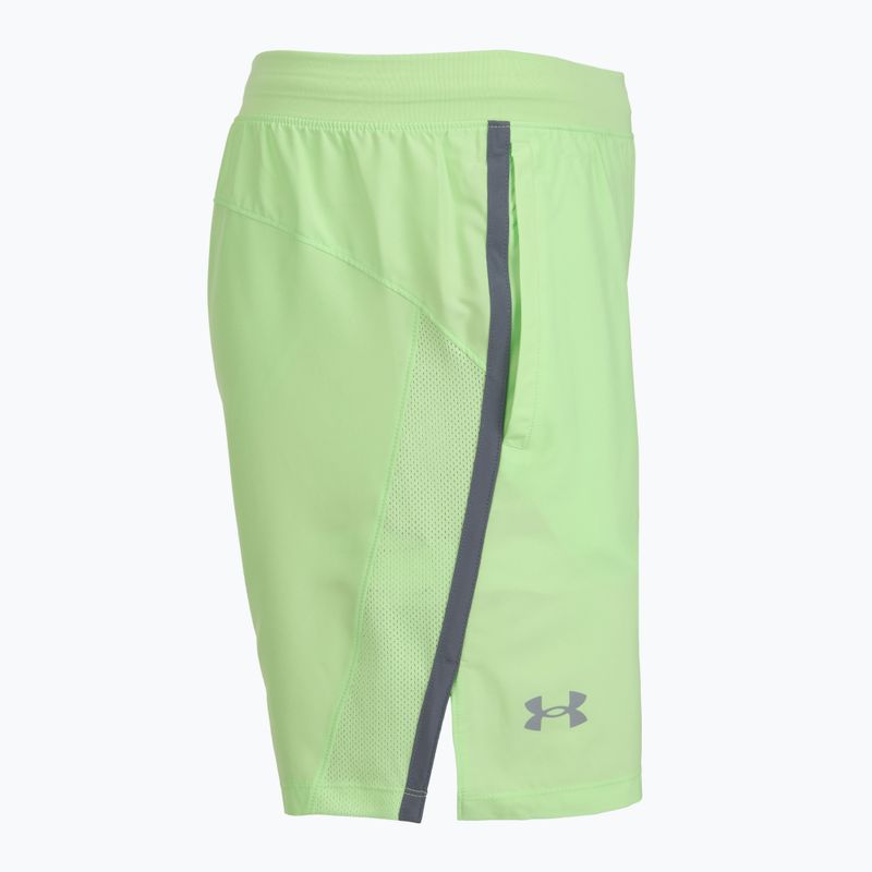 Under Armour Launch Herren-Laufshorts 7" lumos lime/white 4