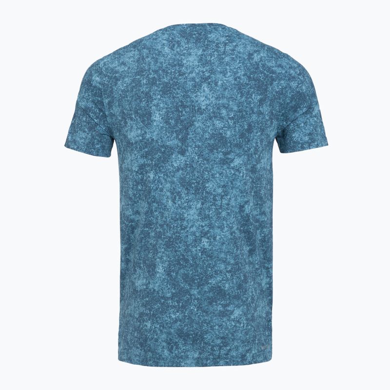 Herren-Laufshirt Under Armour Velociti Pro Print wham blue/boundless blue/black 2