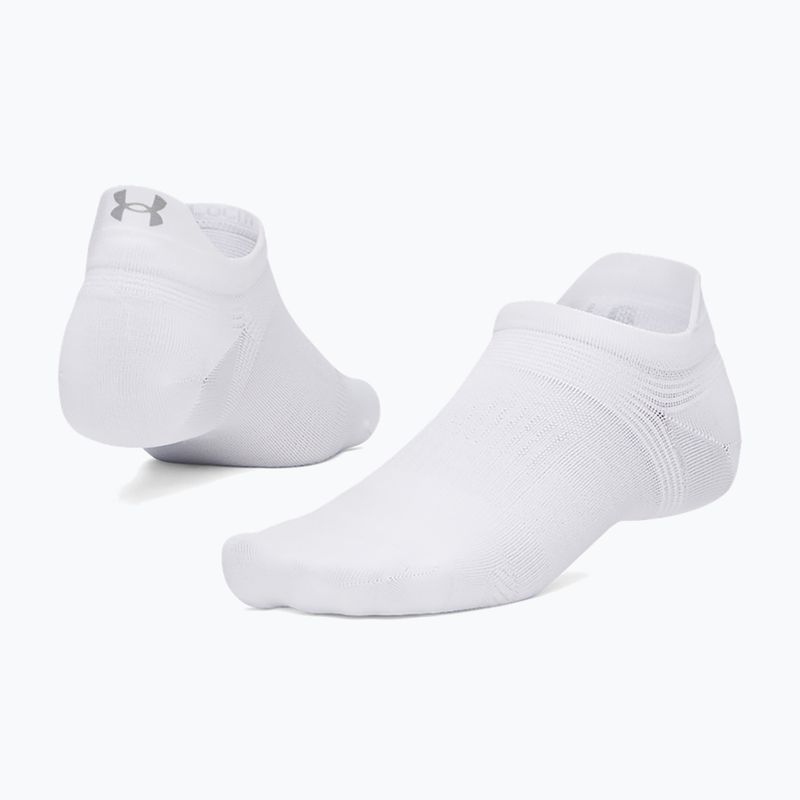 Socken Under Armour Velociti Lite NS white/black/distant gray 3