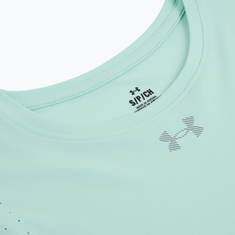Damen-Laufshirt Under Armour Velociti Pro refresh mint/castlerock 3