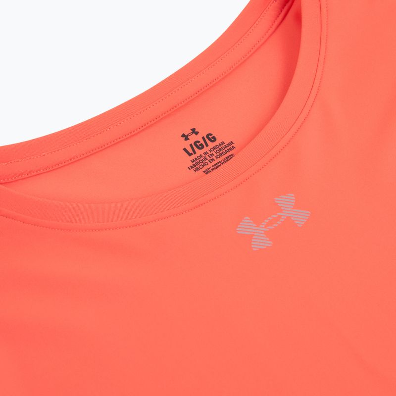 Damen-Laufshirt Under Armour Velociti Pro electric tangerine/black/green mode 3