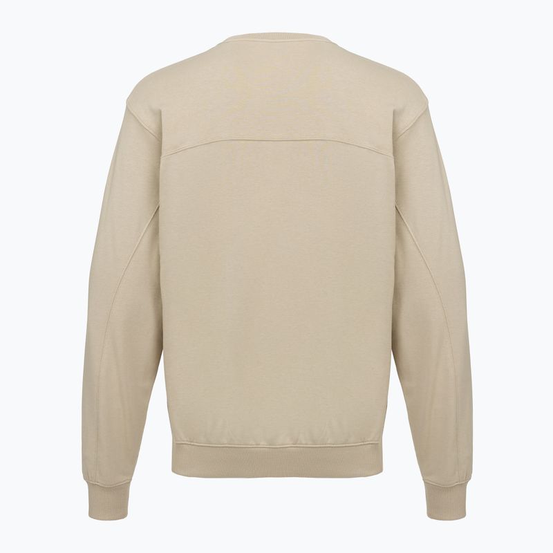 Herren-Sweatshirt Under Armour Rival LW Crew City Khaki/Black 2
