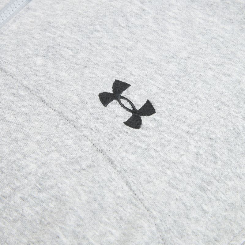 Herren-Sweatshirt Under Armour Rival LW FZ Mod Gray Light Heather/Black 3