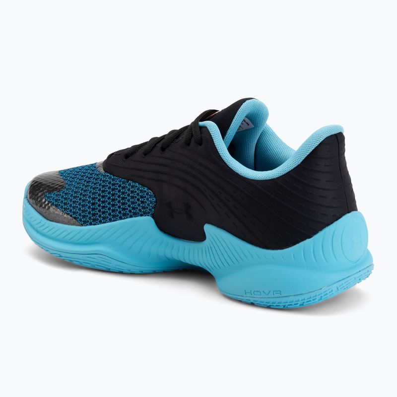 Basketballschuhe Under Armour Curry Splash 26 black/blue blur/blaze orange 3