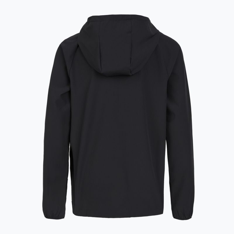 Kinder-Sportjacke Under Armour Vibe Woven Windbreaker Jacket schwarz/weiß 2