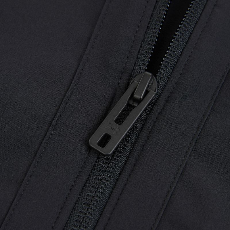 Kinder-Sportjacke Under Armour Vibe Woven Windbreaker Jacket schwarz/weiß 4