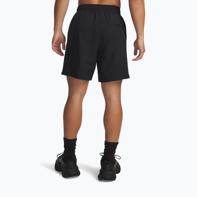 Herren-Trainingsshorts Under Armour Unstoppable Woven Shorts black/black 3