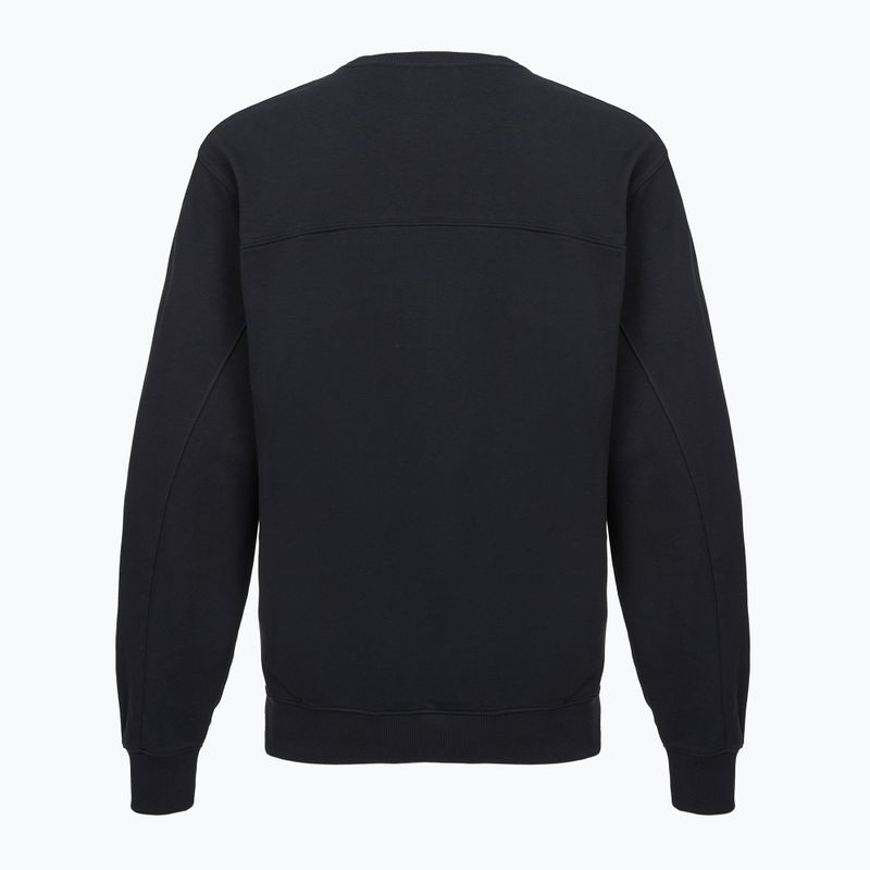 Herren-Sweatshirt Under Armour Rival LW Crew black/black 2