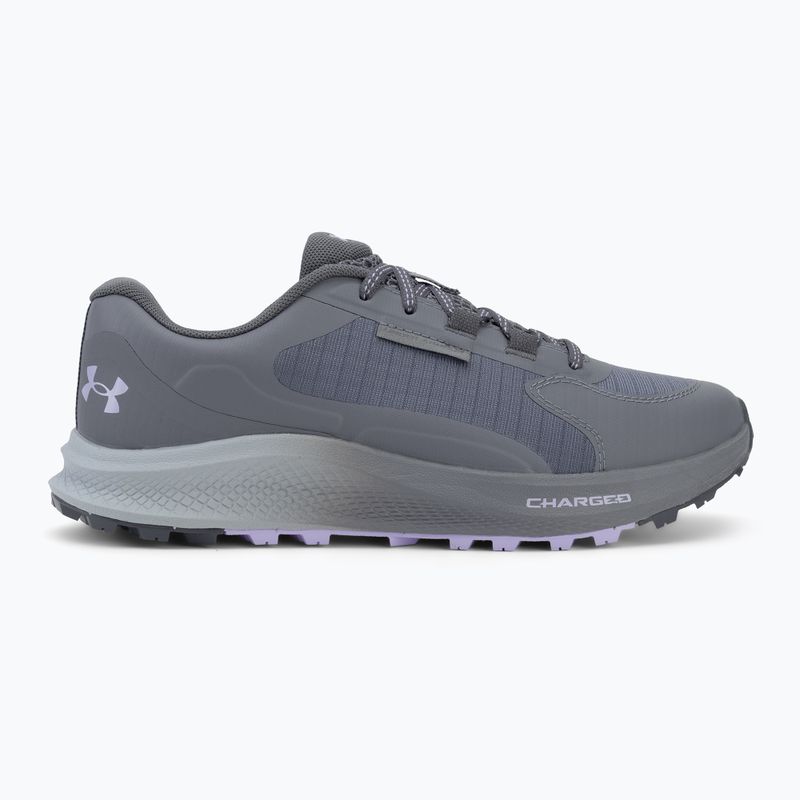 Damen-Laufschuhe  Under Armour Charged Bandit Trail 3 titan grey/castlerock/purple crest 2