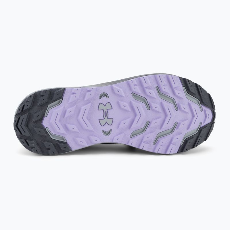 Damen-Laufschuhe  Under Armour Charged Bandit Trail 3 titan grey/castlerock/purple crest 4