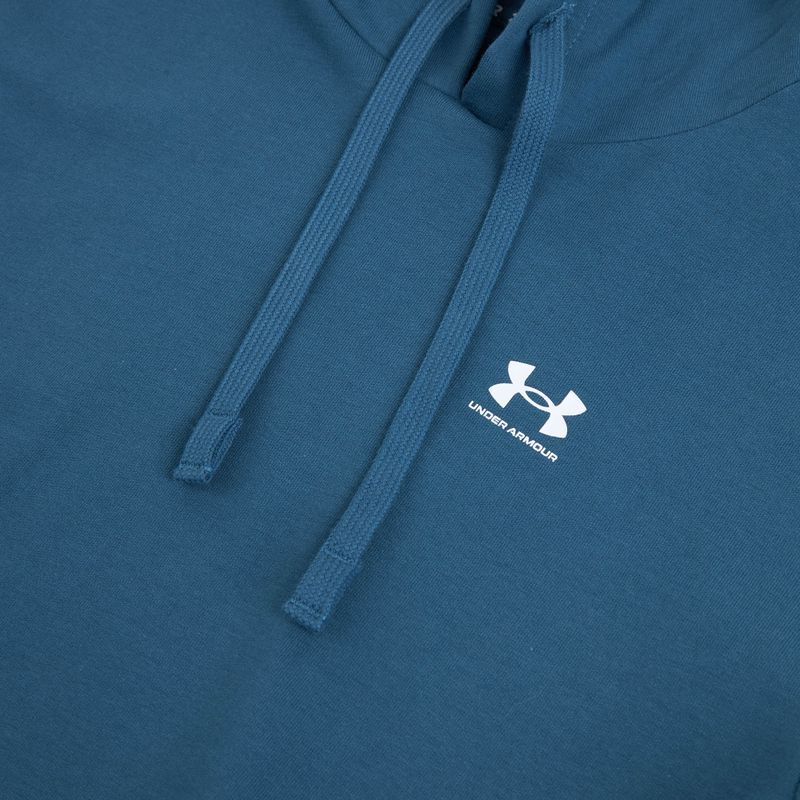 Damen-Hoodie Under Armour Sport Terry Hoodie Wham Blue/White 3
