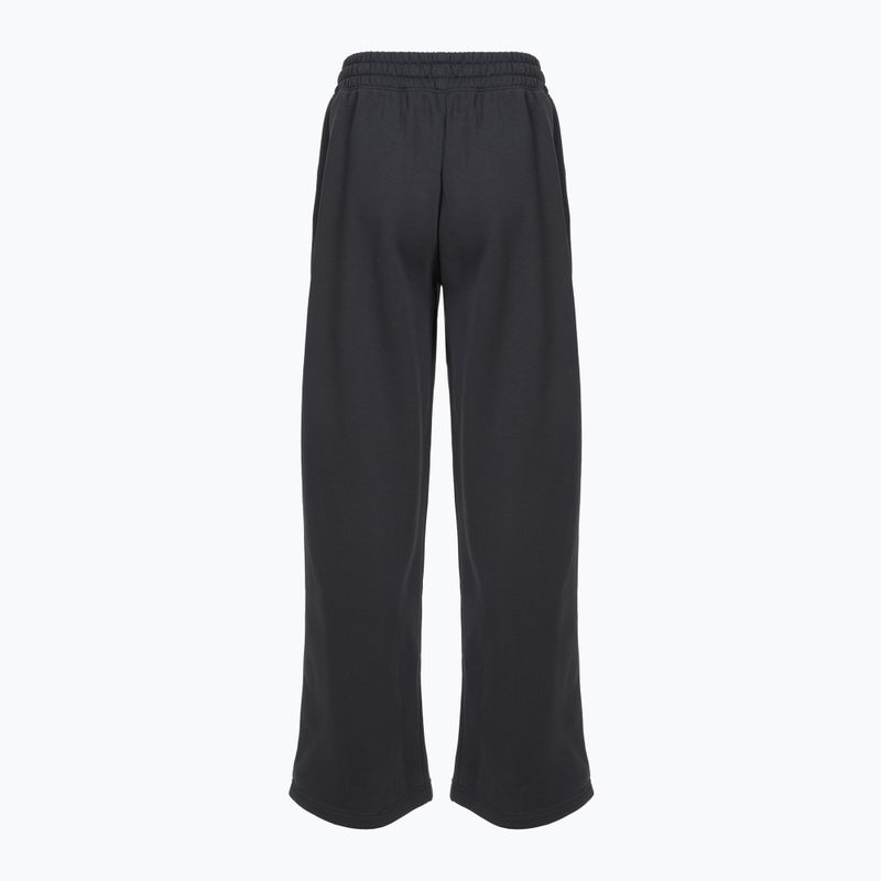 Damenhose Under Armour Rival Fleece Script black/white 2