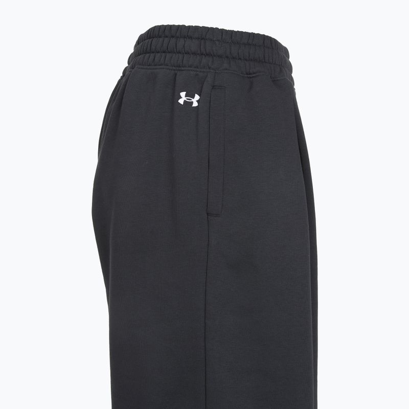 Damenhose Under Armour Rival Fleece Script black/white 4