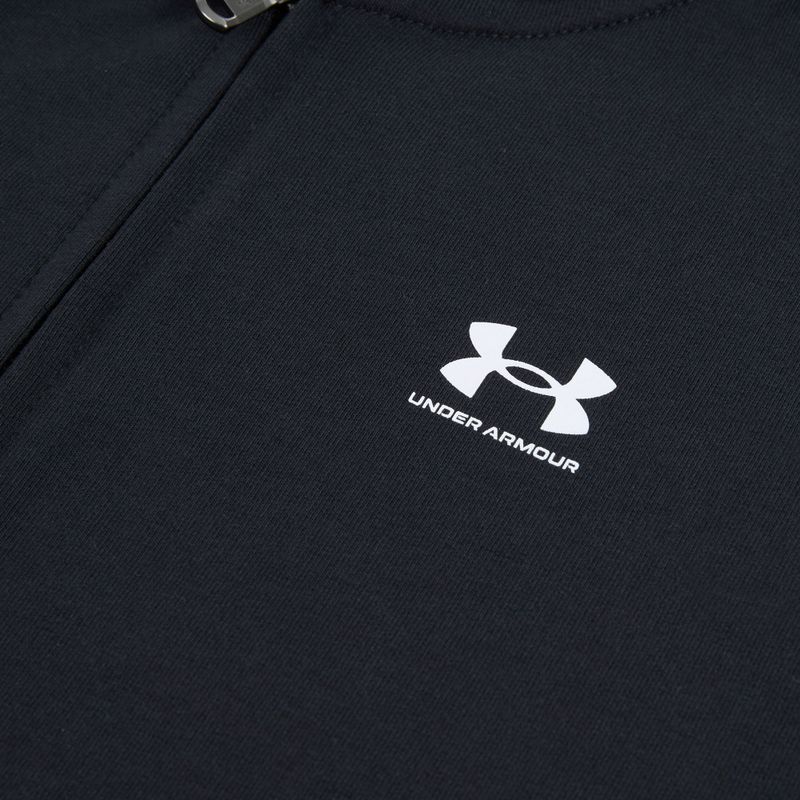 Damen-Sweatshirt Under Armour Sport Terry FZ black/white 3
