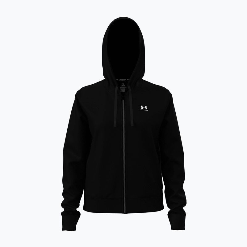 Damen-Sweatshirt Under Armour Sport Terry FZ black/white 5