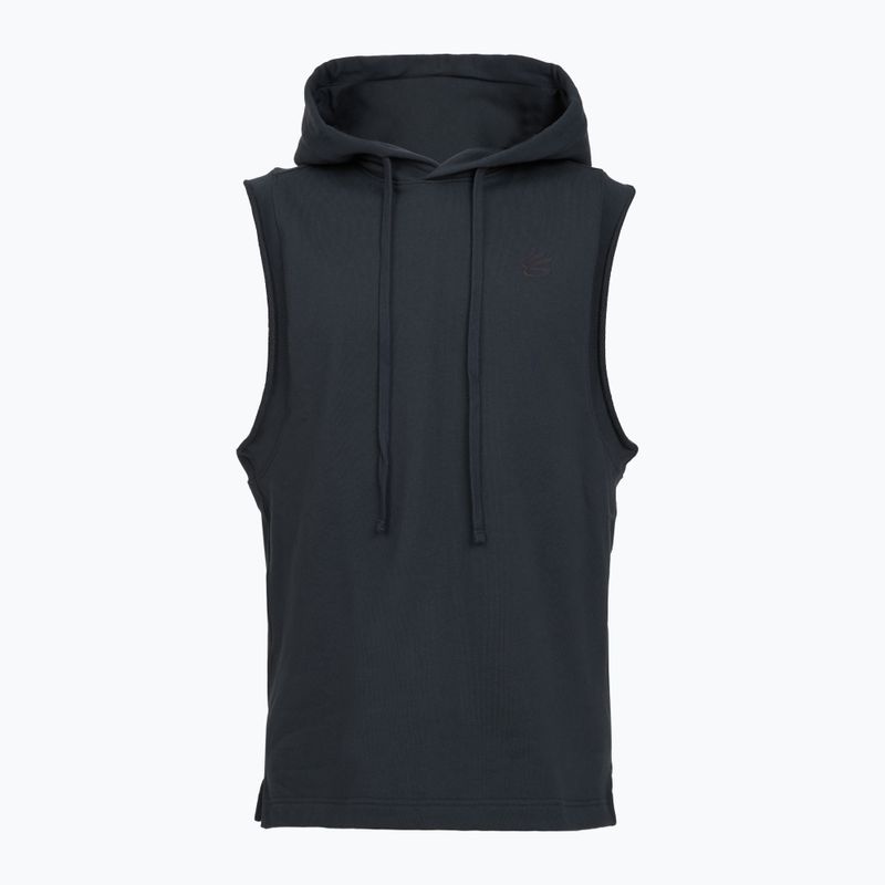 Herren Sweatshirt Under Armour Curry SLVS Hoodie ultimate black