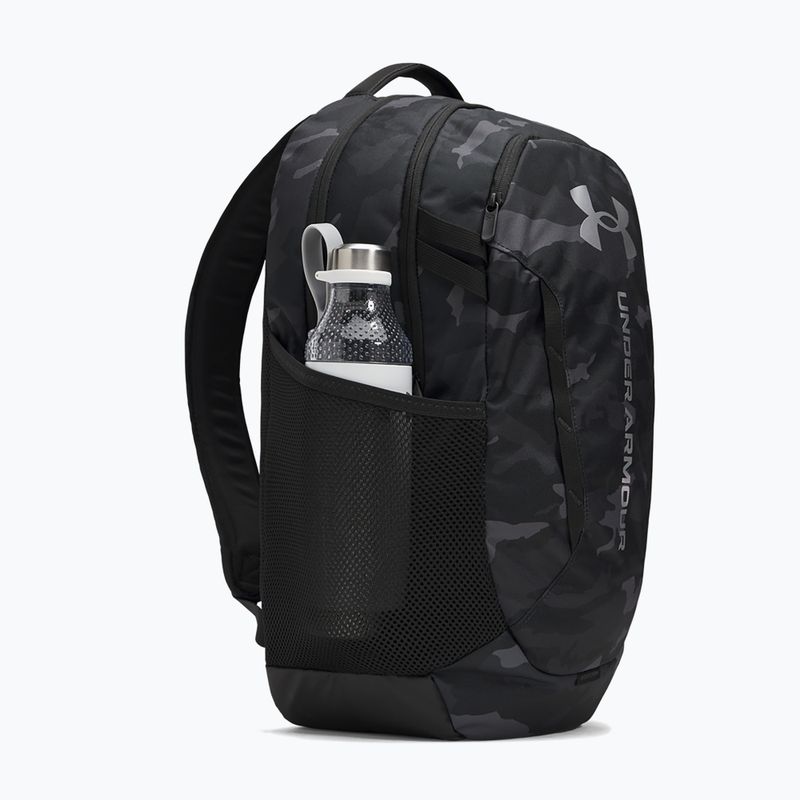 City-Rucksack Under Armour Hustle 6.0 29 l black/black/metallic silver 3