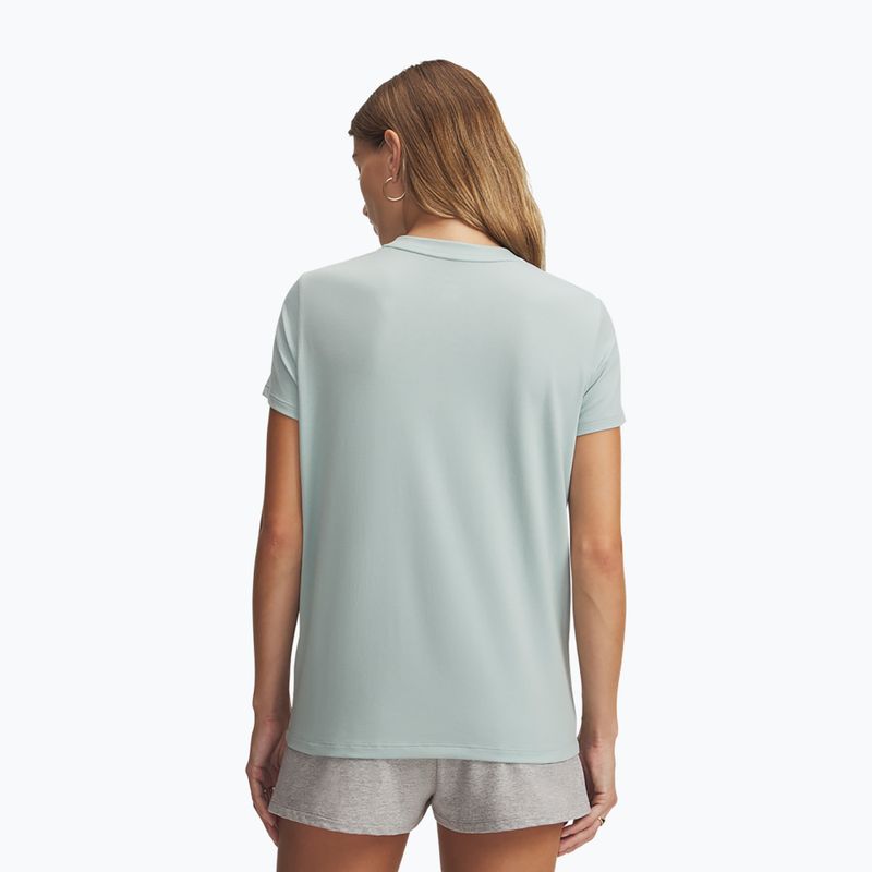 Damen-T-Shirt Under Armour Rival Core enamel blue/enamel blue 2