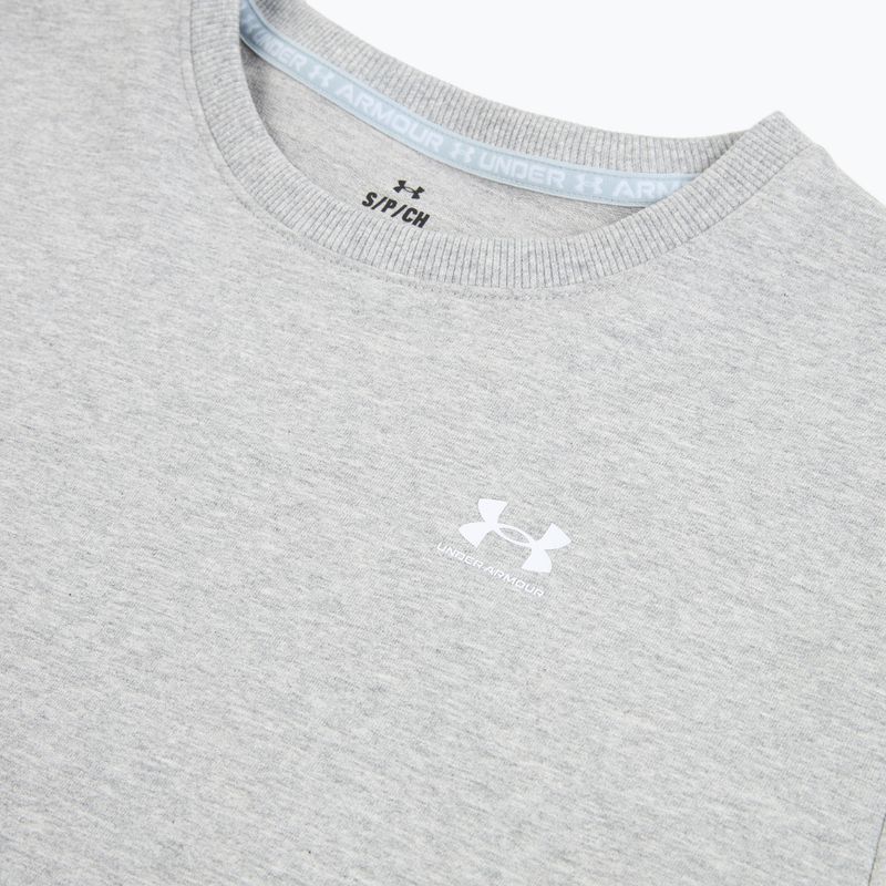 Damen-Sweatshirt Under Armour Sport Terry Crew mod gray light heather/white 3