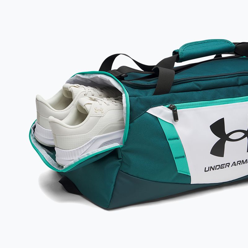 Sporttasche Under Armour Undeniable 5.0 Duffle S 40 l white/arden green/black 3