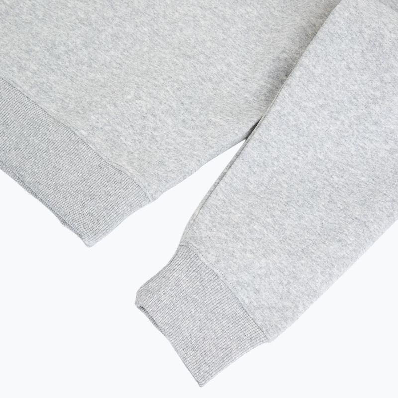 Damen-Sweatshirt Under Armour Rival Fleece Script HZ mod gray light heather/white 4