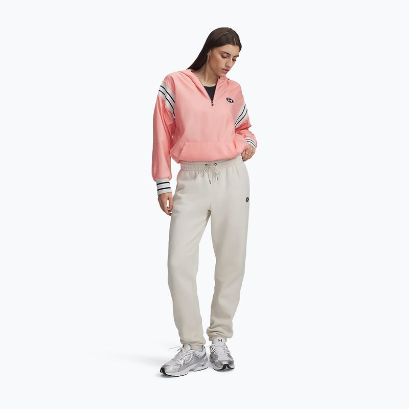 Damenhose Under Armour Icon Fleece Nov Jogger summit white/white 2