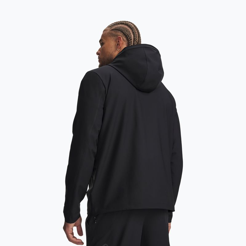 Herrenjacke Under Armour Unstoppable Woven Jacket black/black 2
