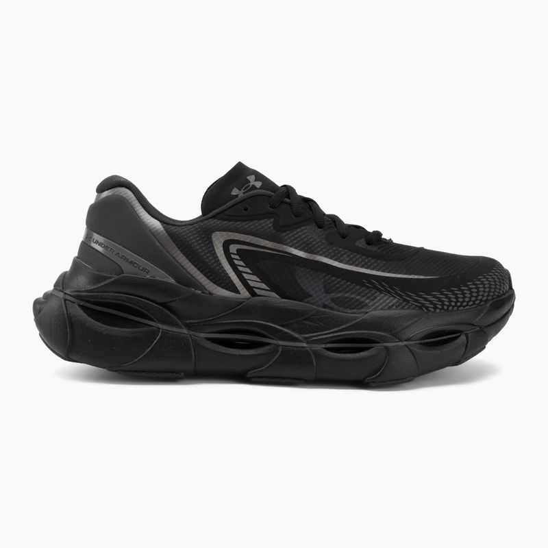 Herren-Laufschuhe Under Armour Halo Racer 2 black/anthracite/metallic black 2