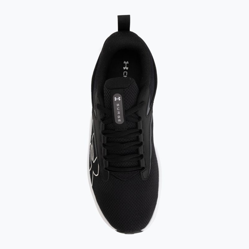 Herren-Laufschuhe Under Armour Surge 5 black/black/white 5