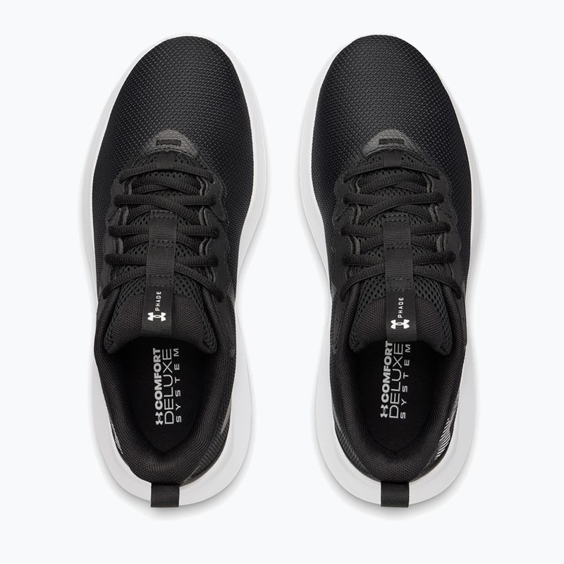 Herren-Laufschuhe Under Armour Phade RN 4 black/black/white 3
