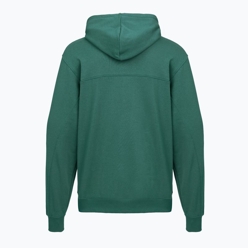 Herren Under Armour Rival LW Graphic Hoodie rack green/black 2