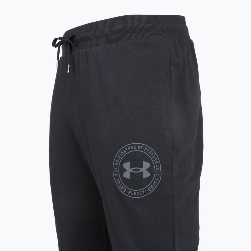 Herrenhose Under Armour Rival LW Graphic Jogger black/castelrock 3