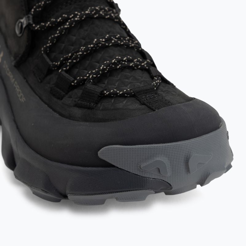 Herren-Trekkingstiefel Under Armour Charged Expanse Mid LTHR WP Black/Anthracite/Bayou 7