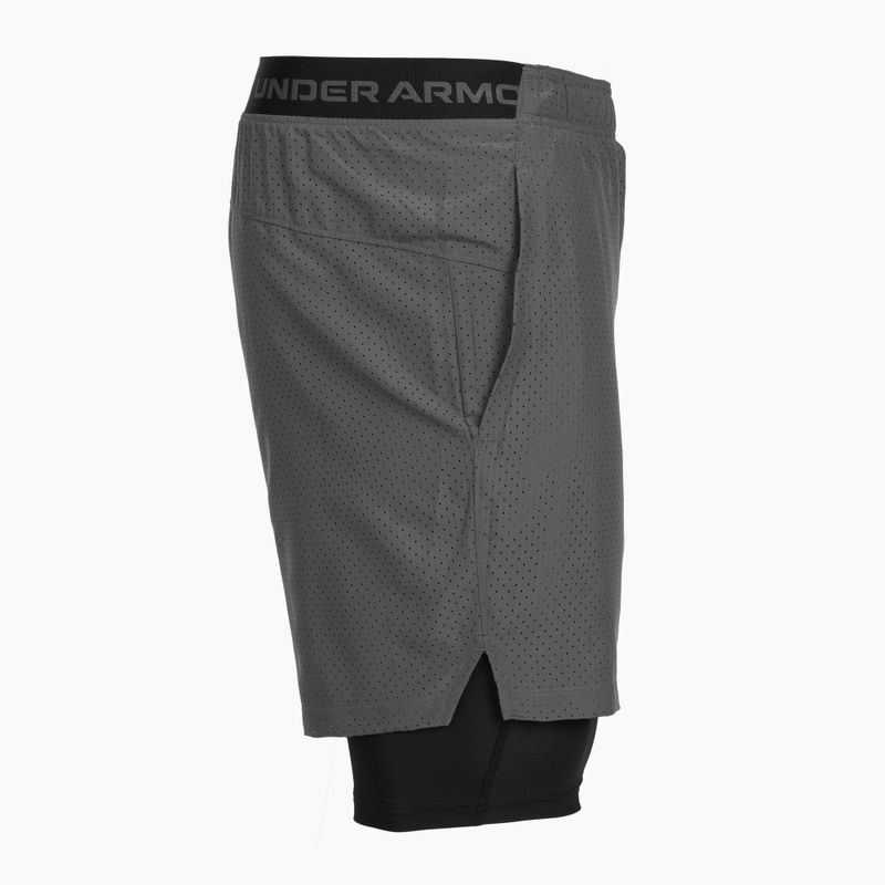 Herren-Trainingsshorts Under Armour Vanish Woven 2.0 2IN1 Shorts castlerock/black 7