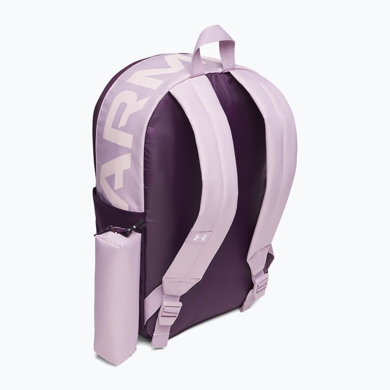 Cityrucksack Under Armour Essential Printed Backpack mauve pink/purple echo/white 2