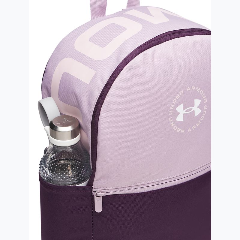 Cityrucksack Under Armour Essential Printed Backpack mauve pink/purple echo/white 4