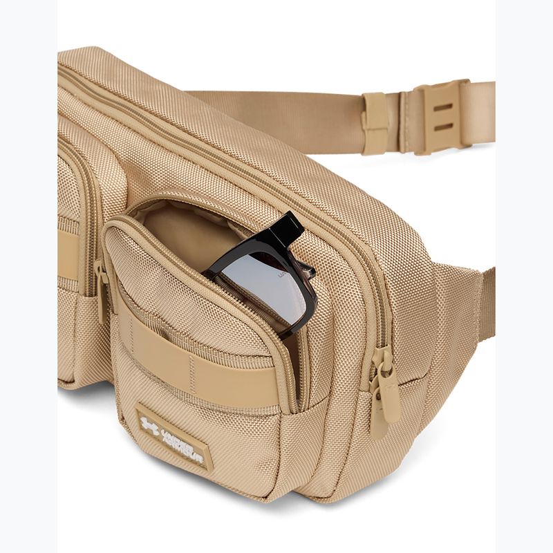 Saszetka Under Armour Triumph Crossbody 10 l field khaki/white 4