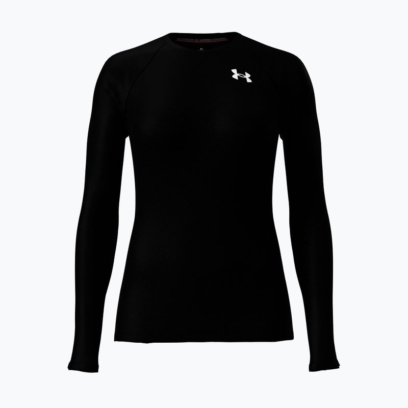 Damen-Trainingslangarmshirt Under Armour HG Authentics Comp LS ultimate black/white